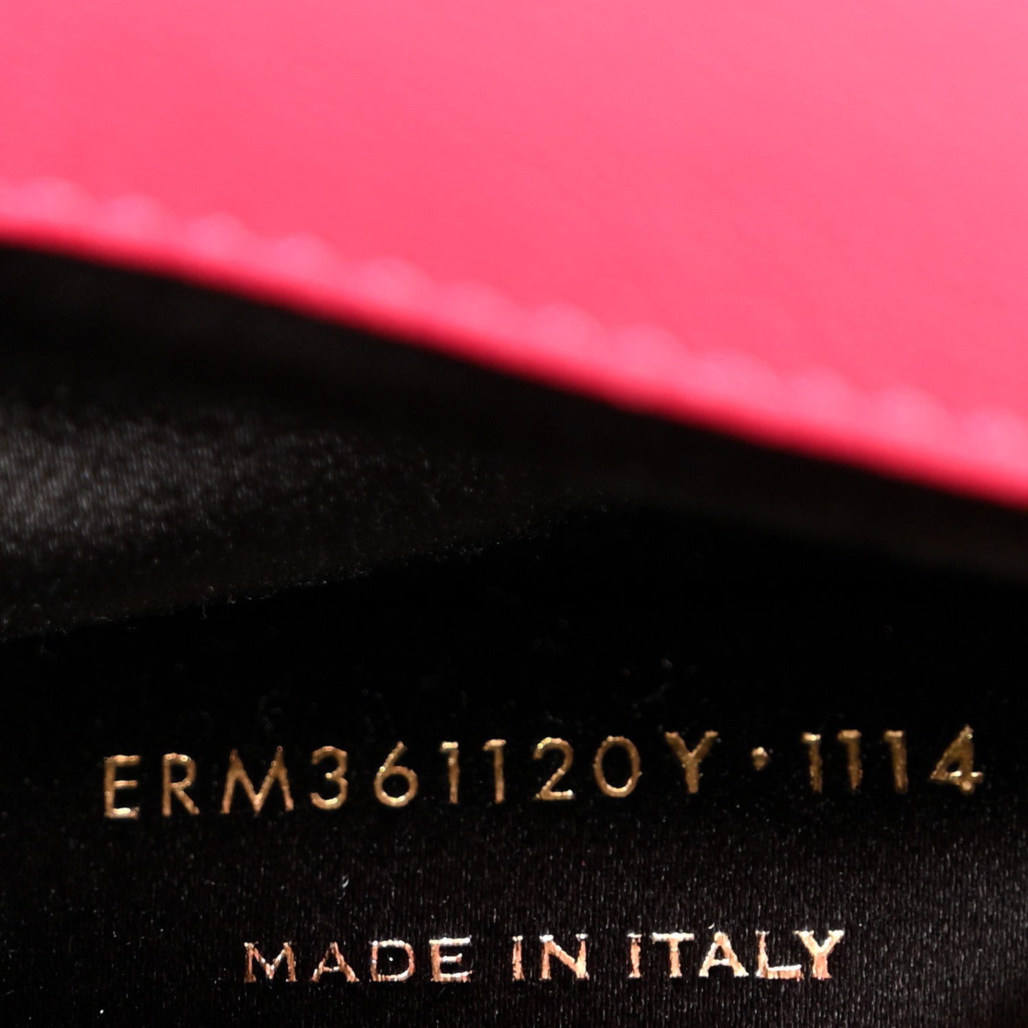 Saint Laurent Calfskin Monogram Large Belle De Jour Clutch Lipstick Fuchsia 7 of 10