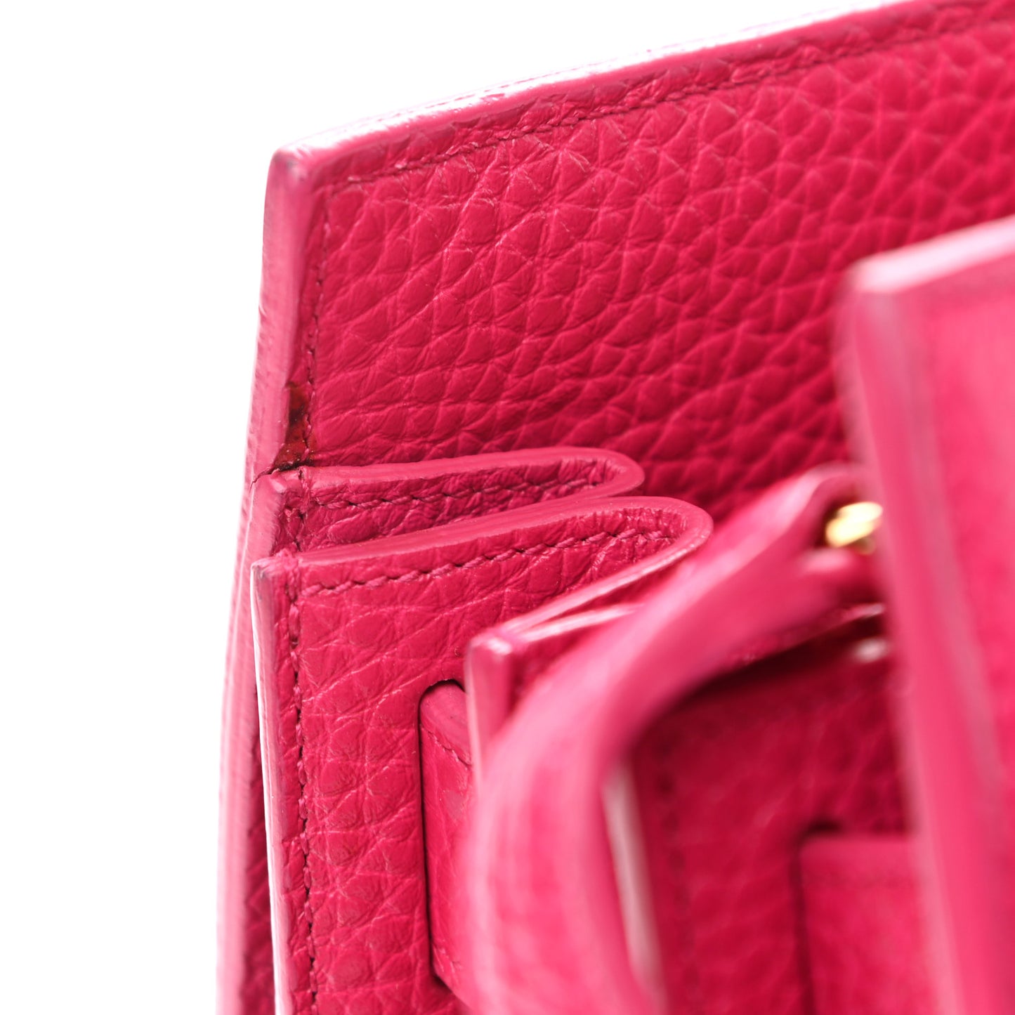 Grained Calfskin Small Sac De Jour Lipstick Pink