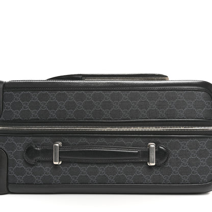 Gucci GG Supreme Monogram Calfskin Carry On Trolley Black 10 of 11