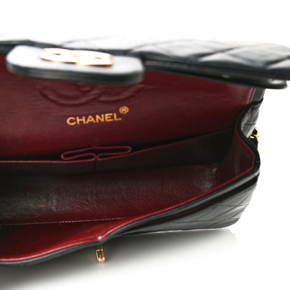 Chanel Lambskin Quilted Small Double Flap Black 12 of 26