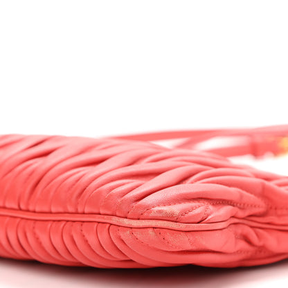 Miu Miu Nappa Matelasse Crossbody Lacca 10 of 11