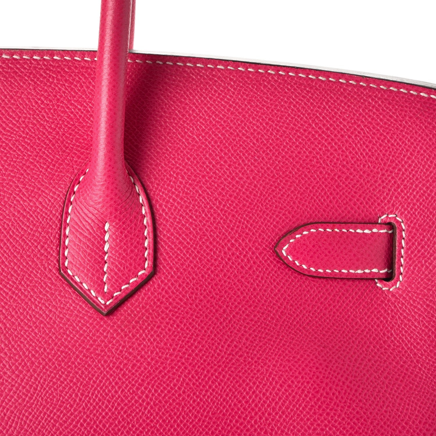 Hermes Epsom Birkin 35 Rose Tyrien 11 of 35