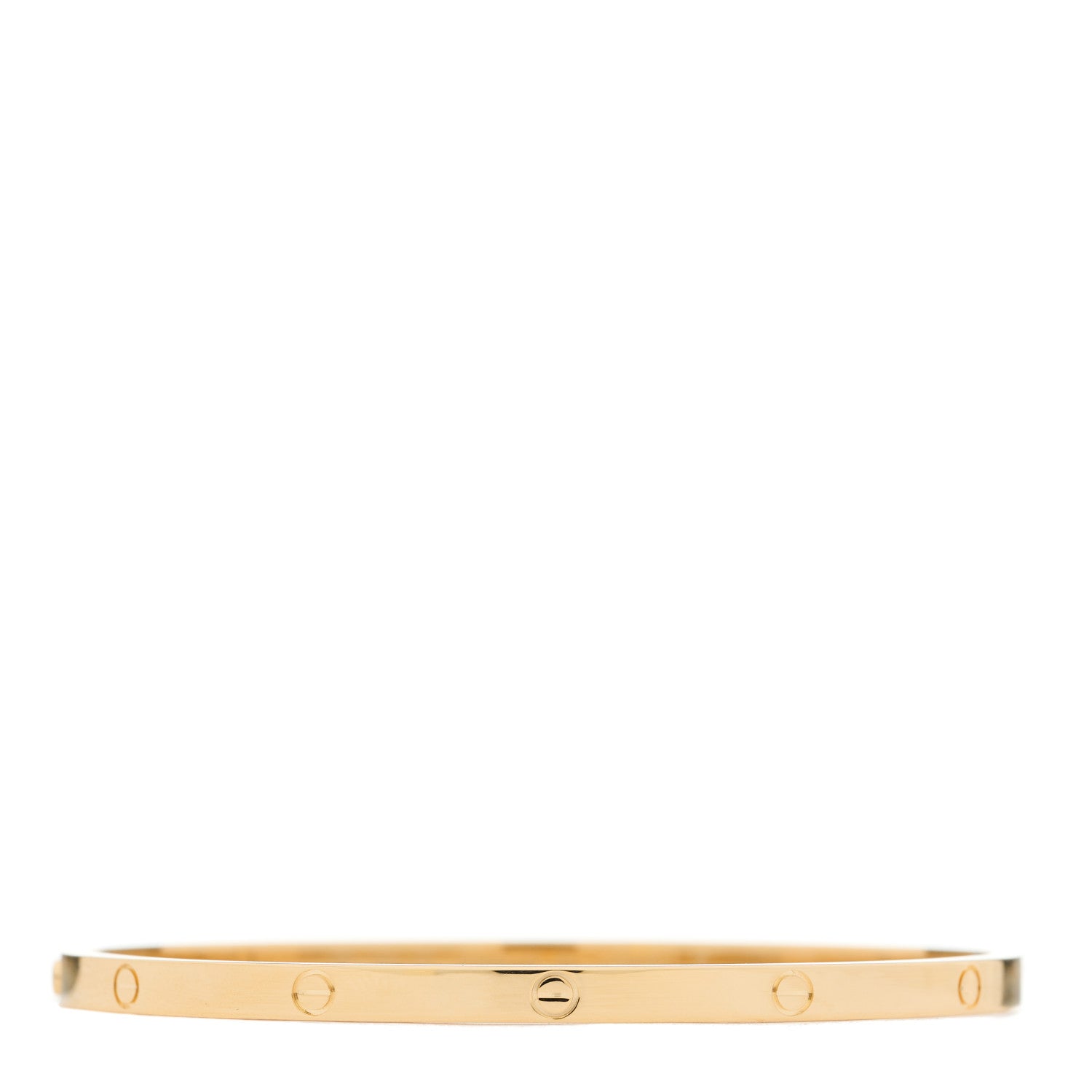 Cartier 18K Yellow Gold Small LOVE Bracelet 18 2 of 8