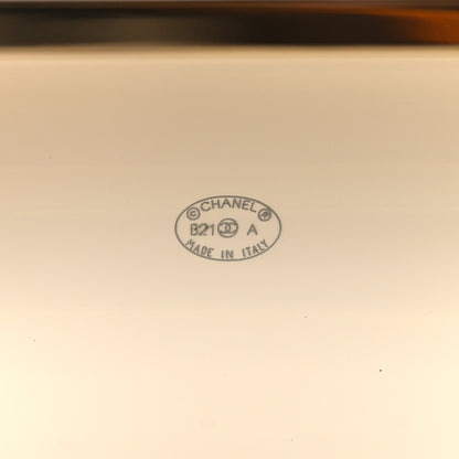 Chanel Resin Crystal Pearl Airpod Pro Case Necklace Gold White Pearly Black 5 of 5