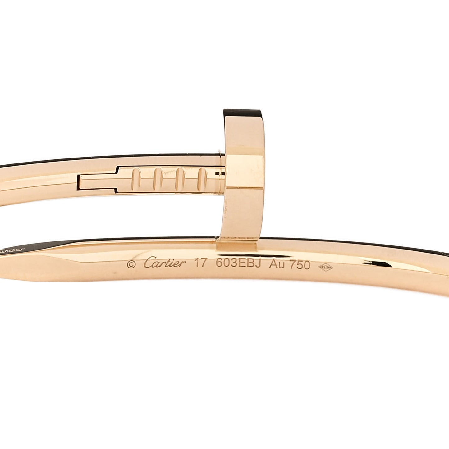 18K Yellow Gold Juste Un Clou Bracelet 17