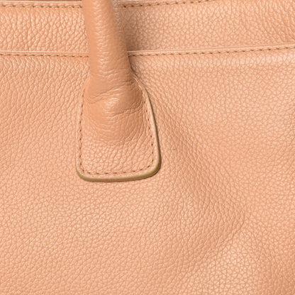 Chanel Calfskin Cerf Executive Shopper Tote Light Beige 20 of 20