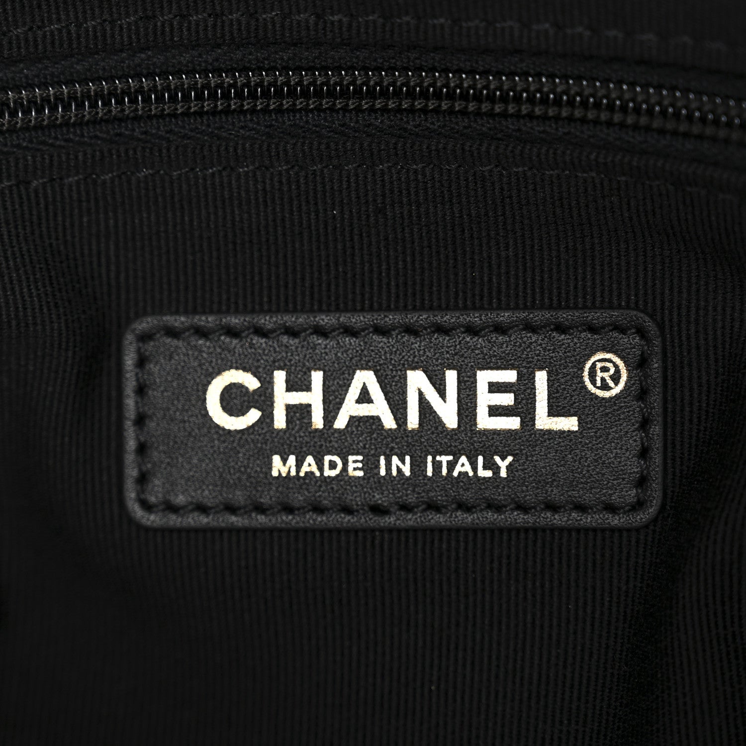 Chanel Suede Calfskin Shiny Lambskin Quilted Coco Base Shopping Bag Beige Black 7 of 11