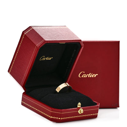 Cartier 18K Yellow Gold 5.5mm LOVE Ring 59 8.75 5 of 5