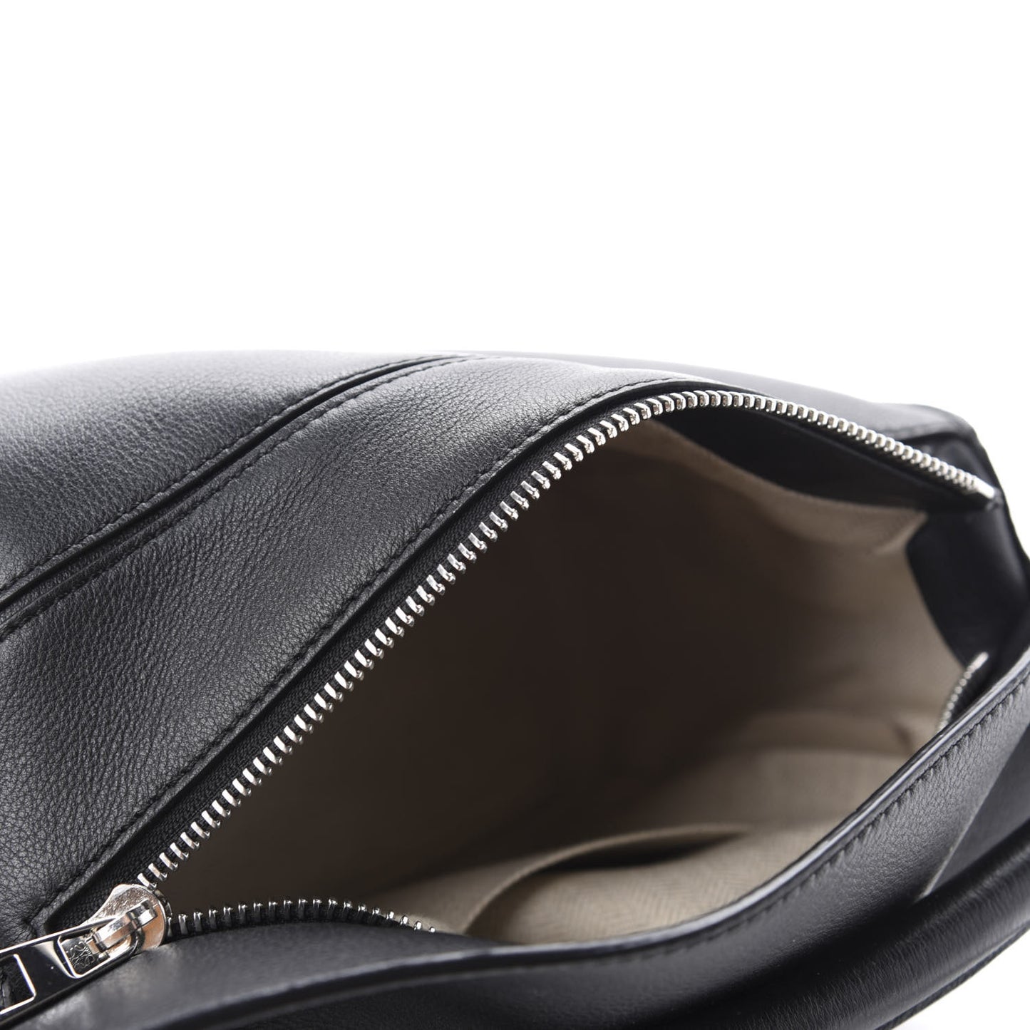 Calfskin Small Puzzle Bag Black
