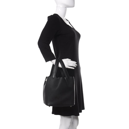Hermes Taurillon Clemence Picotin Lock 22 MM Black 2 of 10