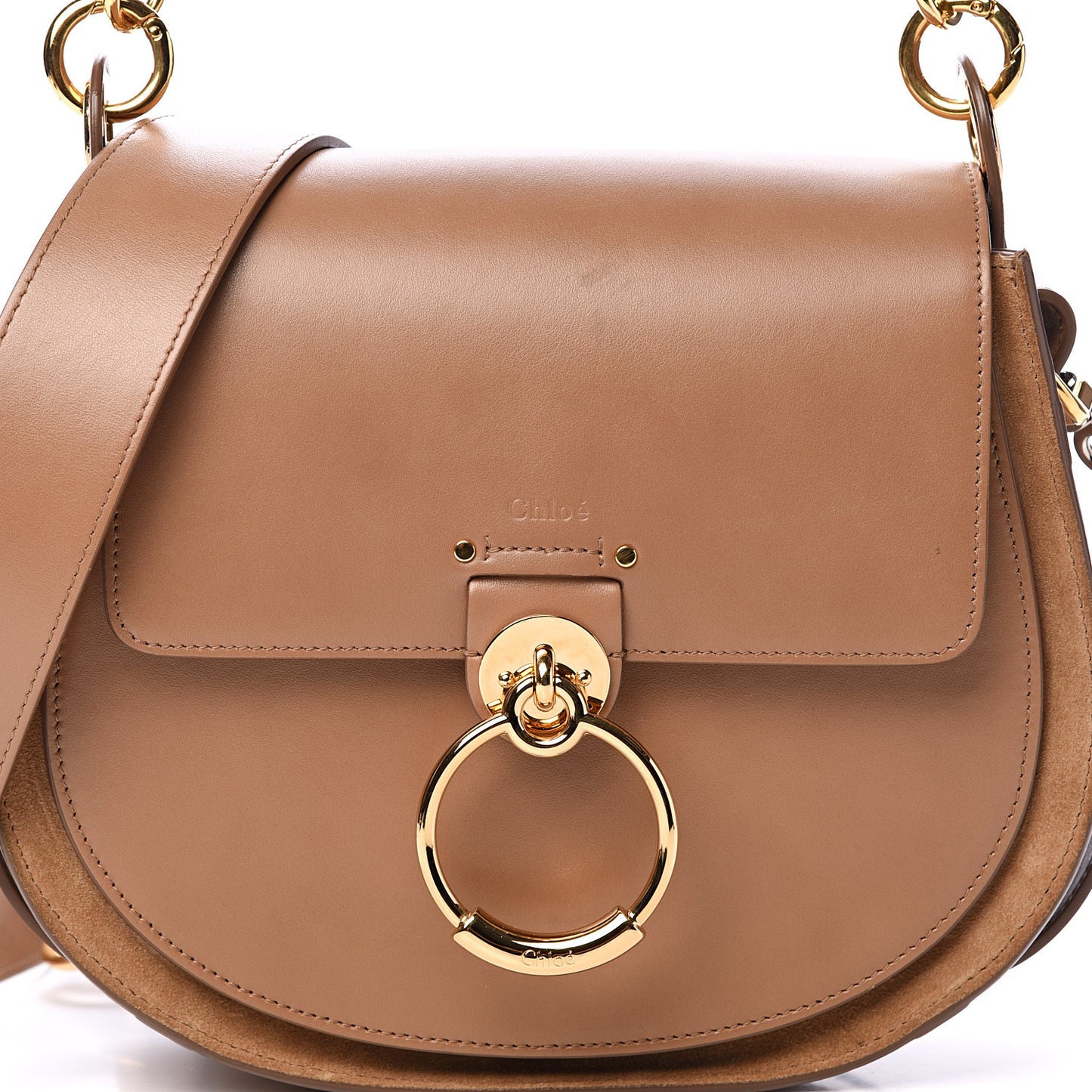 Calfskin Large Tess Bag Nut