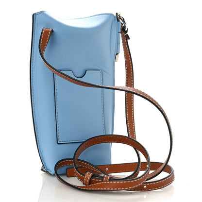 Loewe X MY NEIGHBOR TOTORO Calfskin Gate Pocket Blue Tan Multicolor 3 of 8