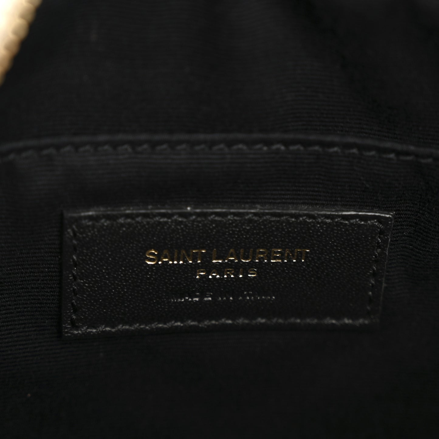 Calfskin Matelasse Monogram Lou Camera Bag Crema Soft