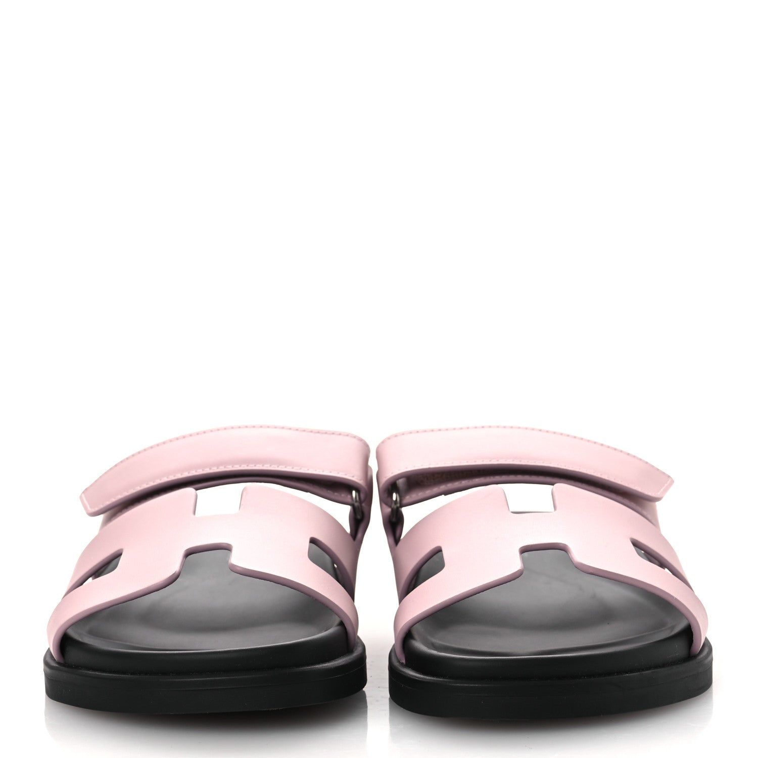 Hermes Calfskin Womens Chypre Sandals 36 Rose Cancan 3 of 11