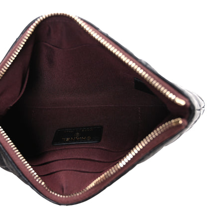 Chanel Aged Calfskin Quilted Medium Reissue Cosmetic Case Black 5 of 7