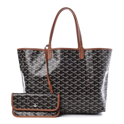 Goyard Goyardine Saint Louis PM Black Gold 1 of 8