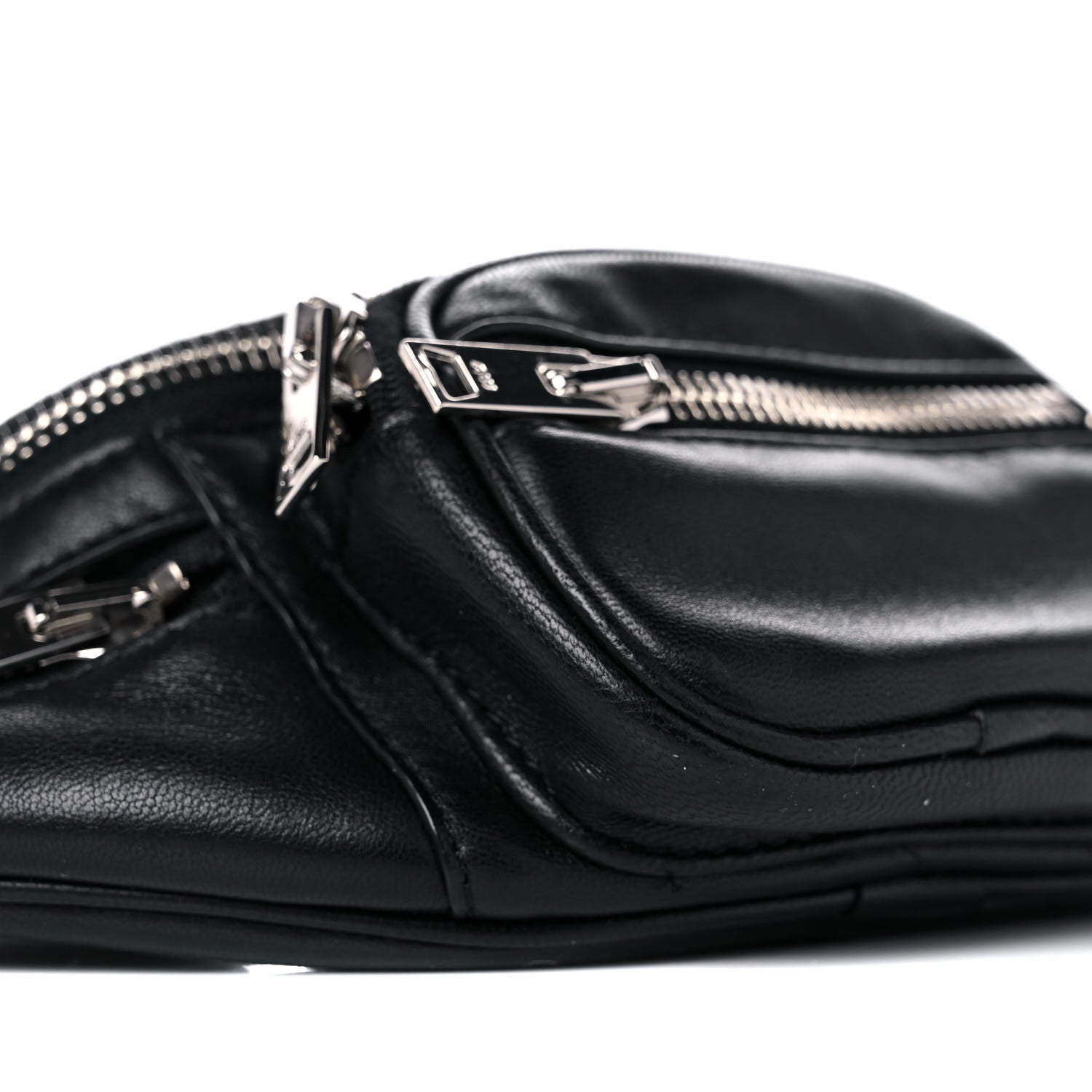 Alexander Wang Lambskin Mini Attica Belt Bag Black 7 of 9