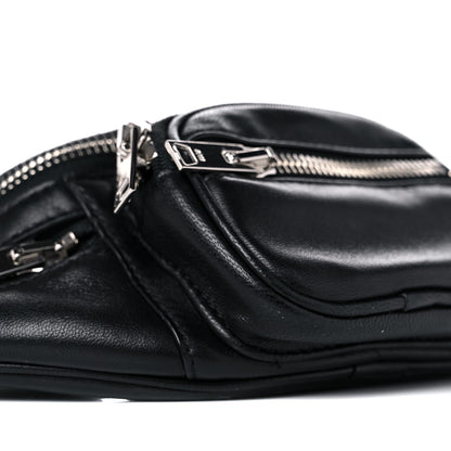 Alexander Wang Lambskin Mini Attica Belt Bag Black 7 of 9