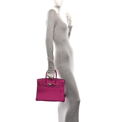 Hermes Togo Birkin 30 Rose Pourpre 2 of 10