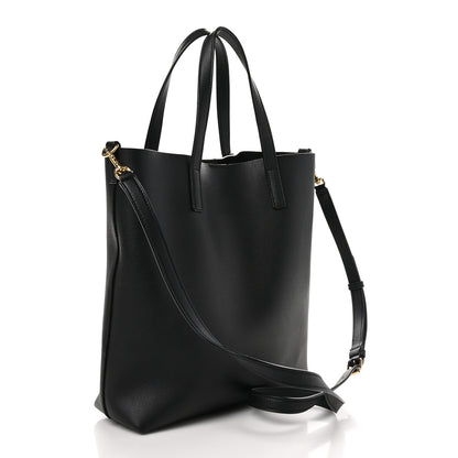Saint Laurent Calfskin Toy Shopping Tote Black 2 of 9