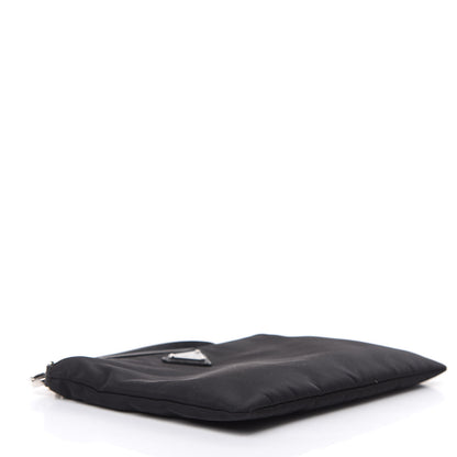 Prada Tessuto Nylon Saffiano Wristlet Black 4 of 7