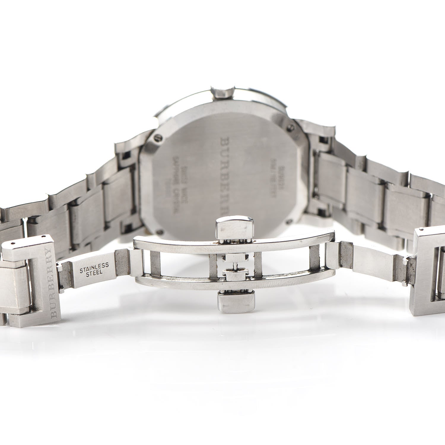 Burberry Stainless Steel 38mm The City Quartz Watch Blue BU9031 6 of 7