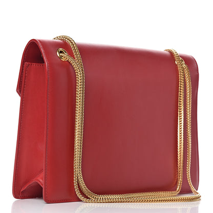 Saint Laurent Calfskin Medium Classic Betty Red 3 of 12