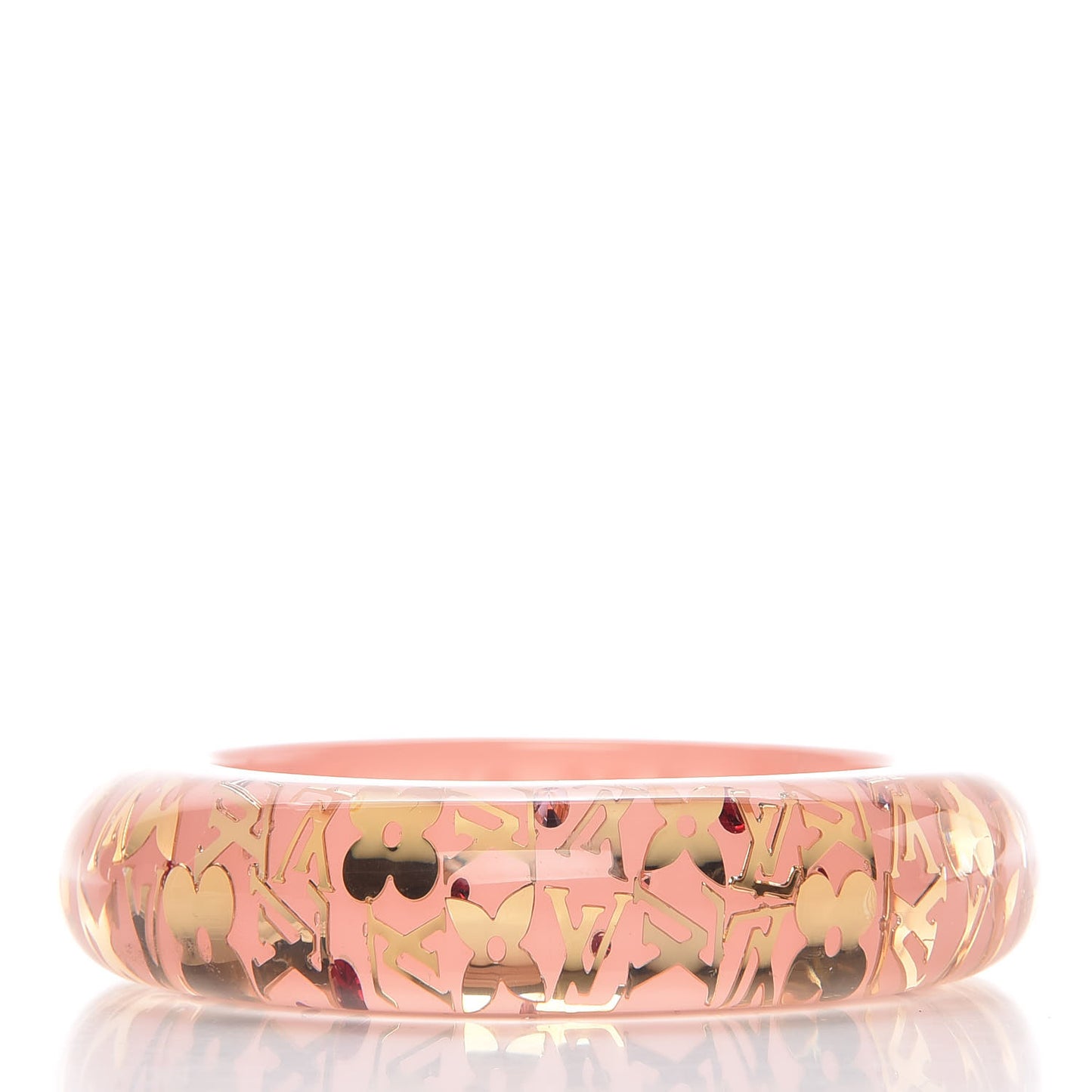 Resin Swarovski Medium Inclusion Bracelet GM Rose
