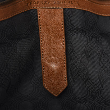 Proenza Schouler Lambskin Large PS1 Satchel Saddle 8 of 12