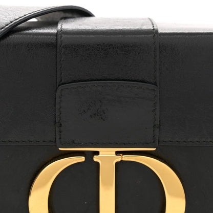 Christian Dior Crackled Lambskin 30 Montaigne Box Bag Black 8 of 14
