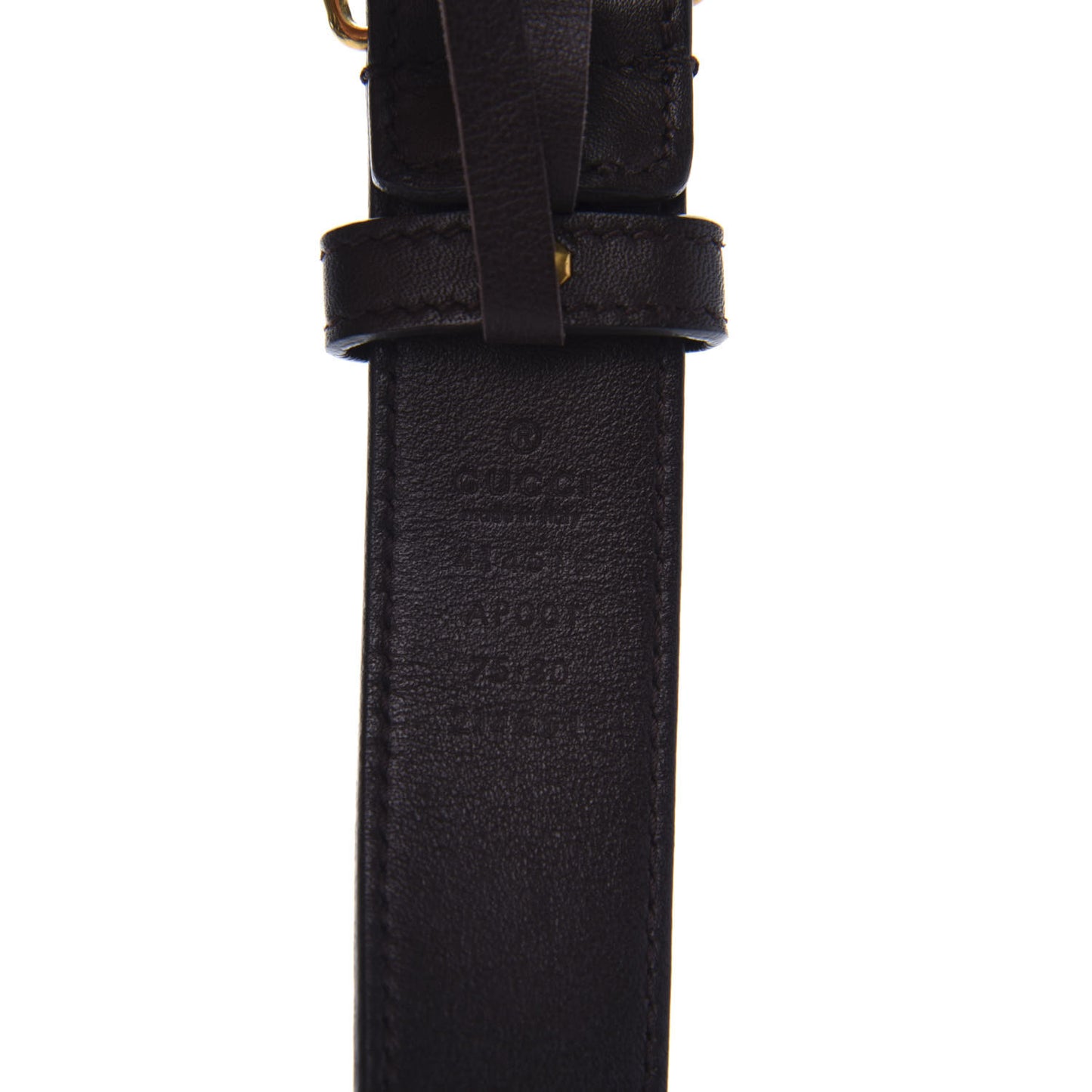 Calfskin Double G 30mm Belt 75 30 Black