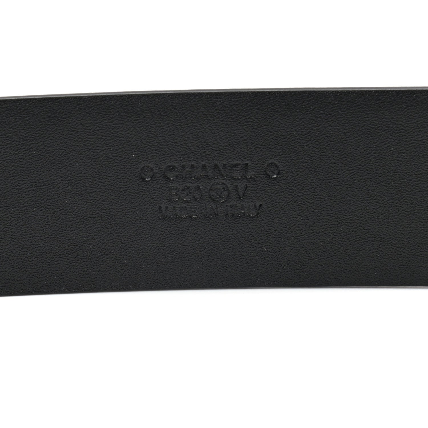 Chanel Calfskin Crystal Metal Quilted CC Belt 80 32 Black 6 of 8