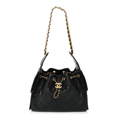 Chanel Caviar Quilted Small Chanel 25 Handbag Black 1 of 11