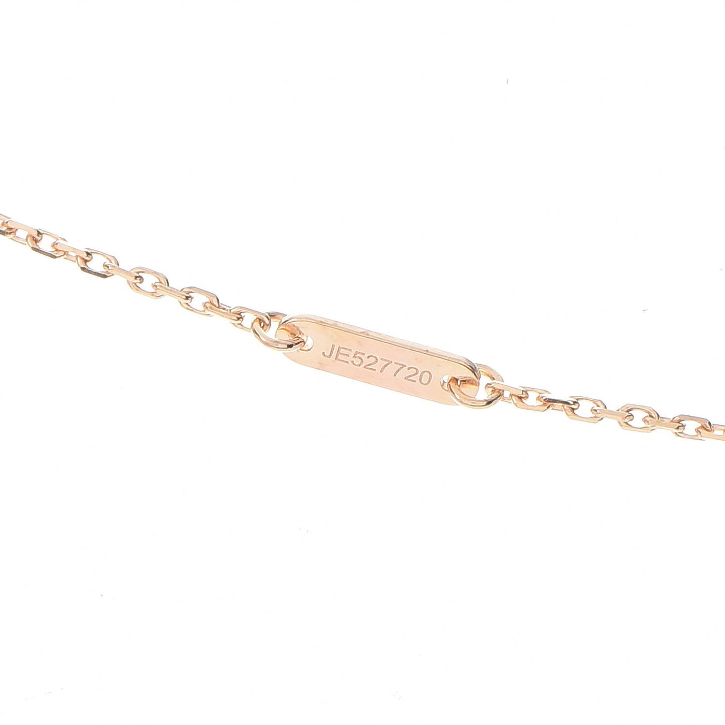 18K Rose Gold Sweet Alhambra Pendant Necklace
