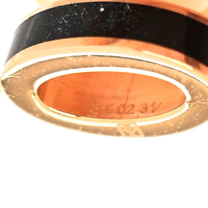 Hermes Gold Lacquered Mini Pop H Earrings Black 5 of 5