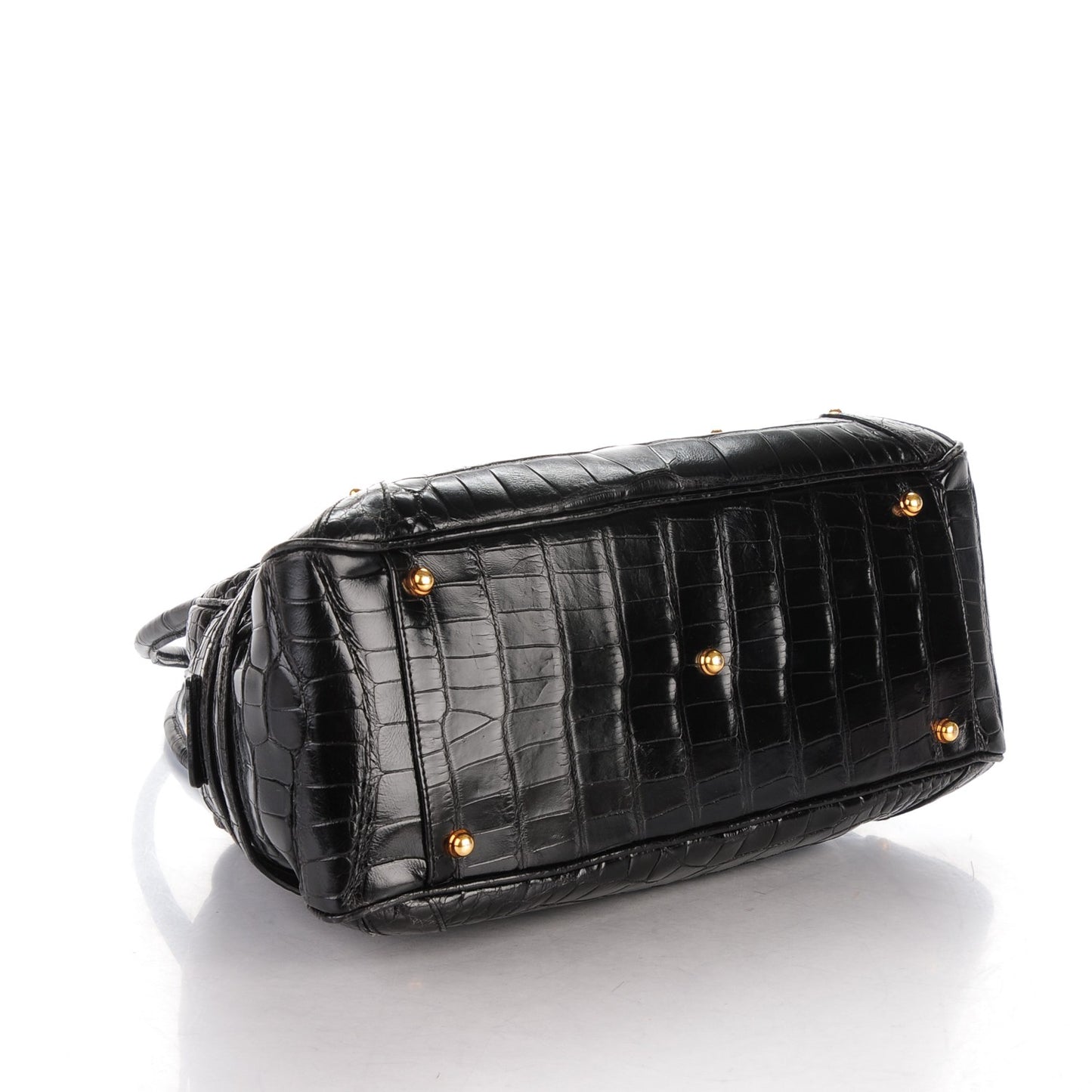 Crocodile Large Wave Boston Black