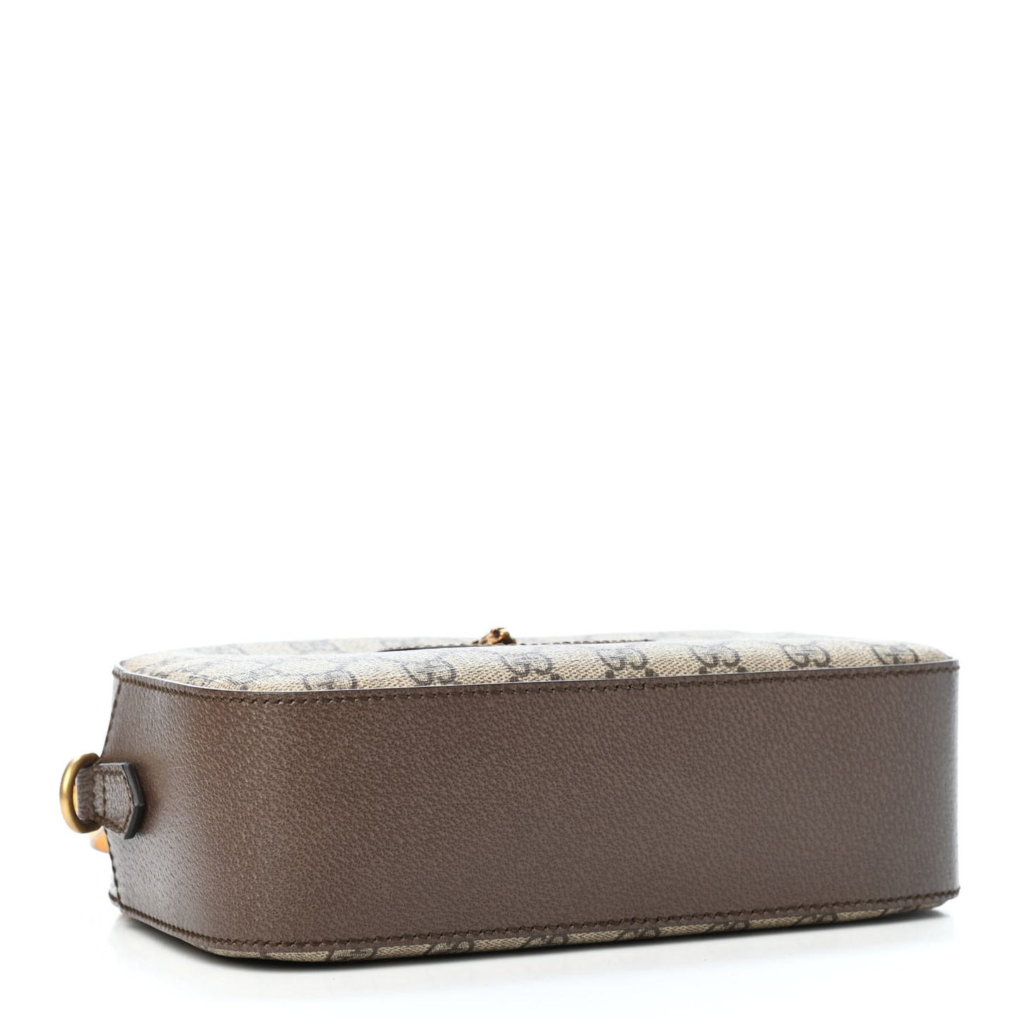 GG Supreme Monogram Web Neo Vintage Shoulder Bag Beige New Acero Crop