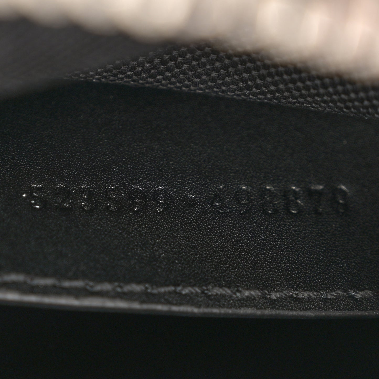 GG Supreme Monogram Web Small Flat Messenger Bag Black Grey