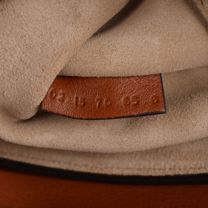 Chloe Calfskin Drew Chain Shoulder Bag Tobacco 7 of 9