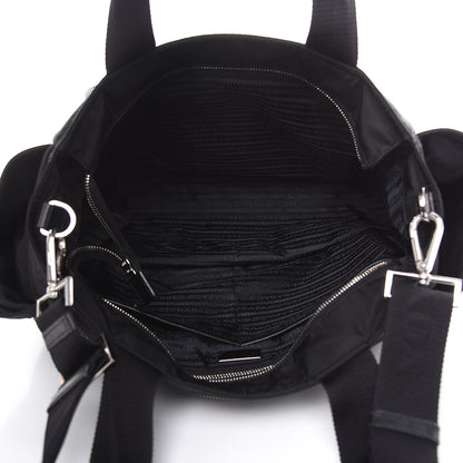 Prada Tessuto Nylon Vela Diaper Bag Black 6 of 13