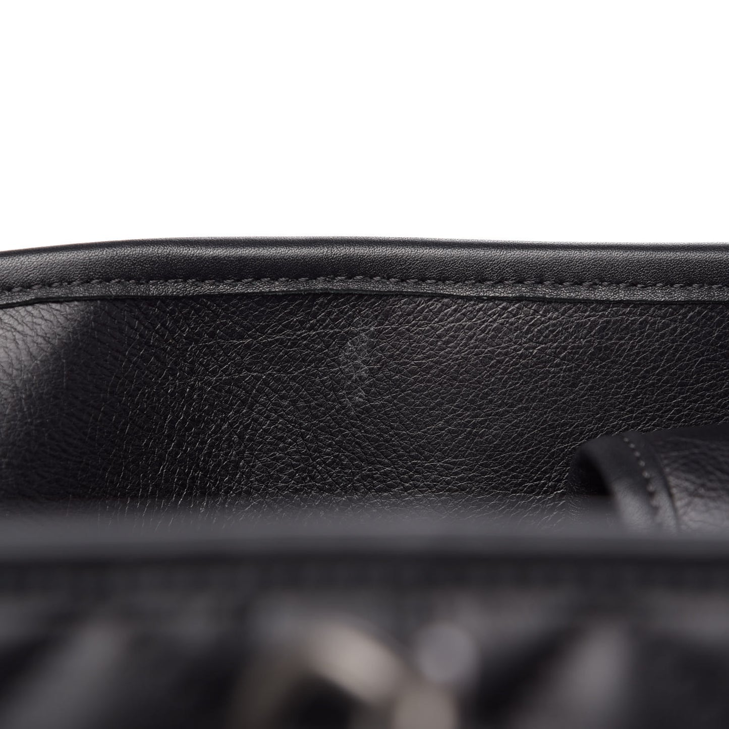 Calfskin Quilted Casual Riviera Tote Black