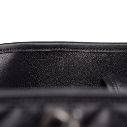 Chanel Calfskin Quilted Casual Riviera Tote Black 9 of 14