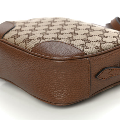 Gucci Monogram Mini Bree Messenger Bag Beige Tabacco 11 of 12