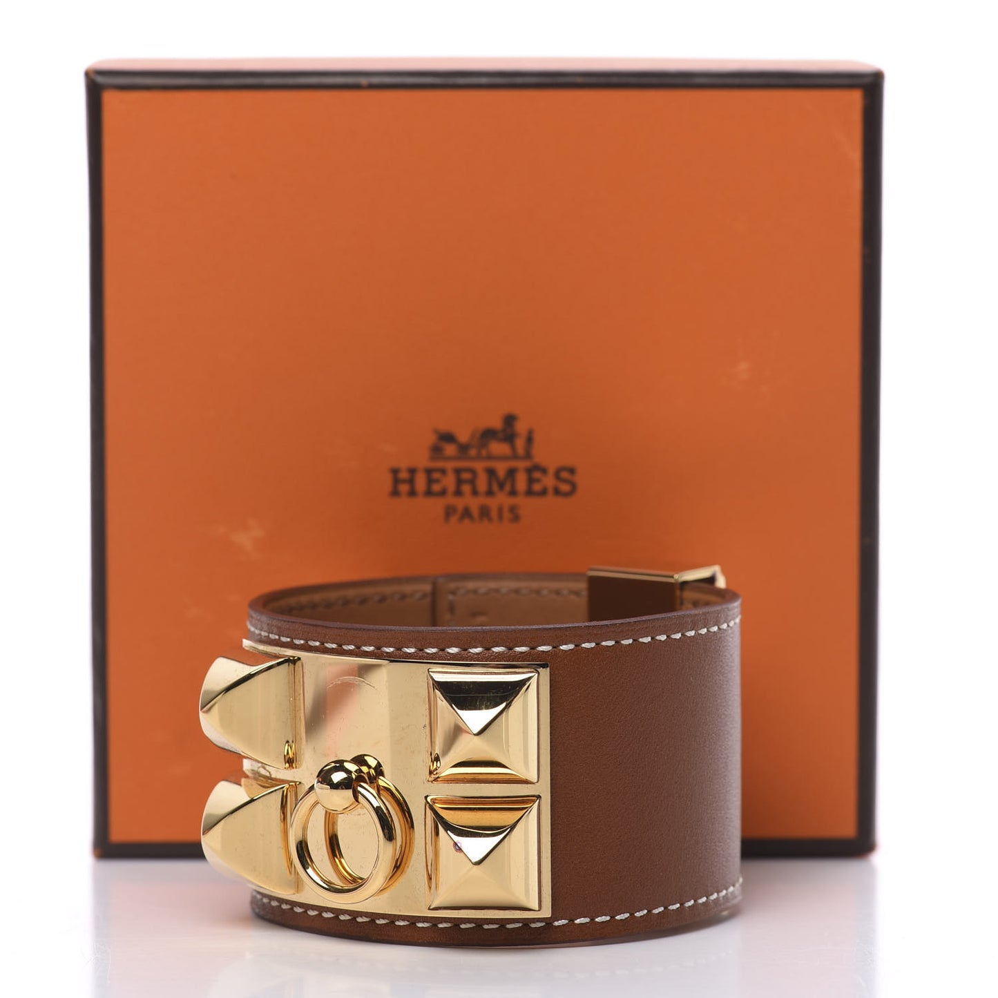 Barenia Collier de Chien CDC Bracelet S Fauve