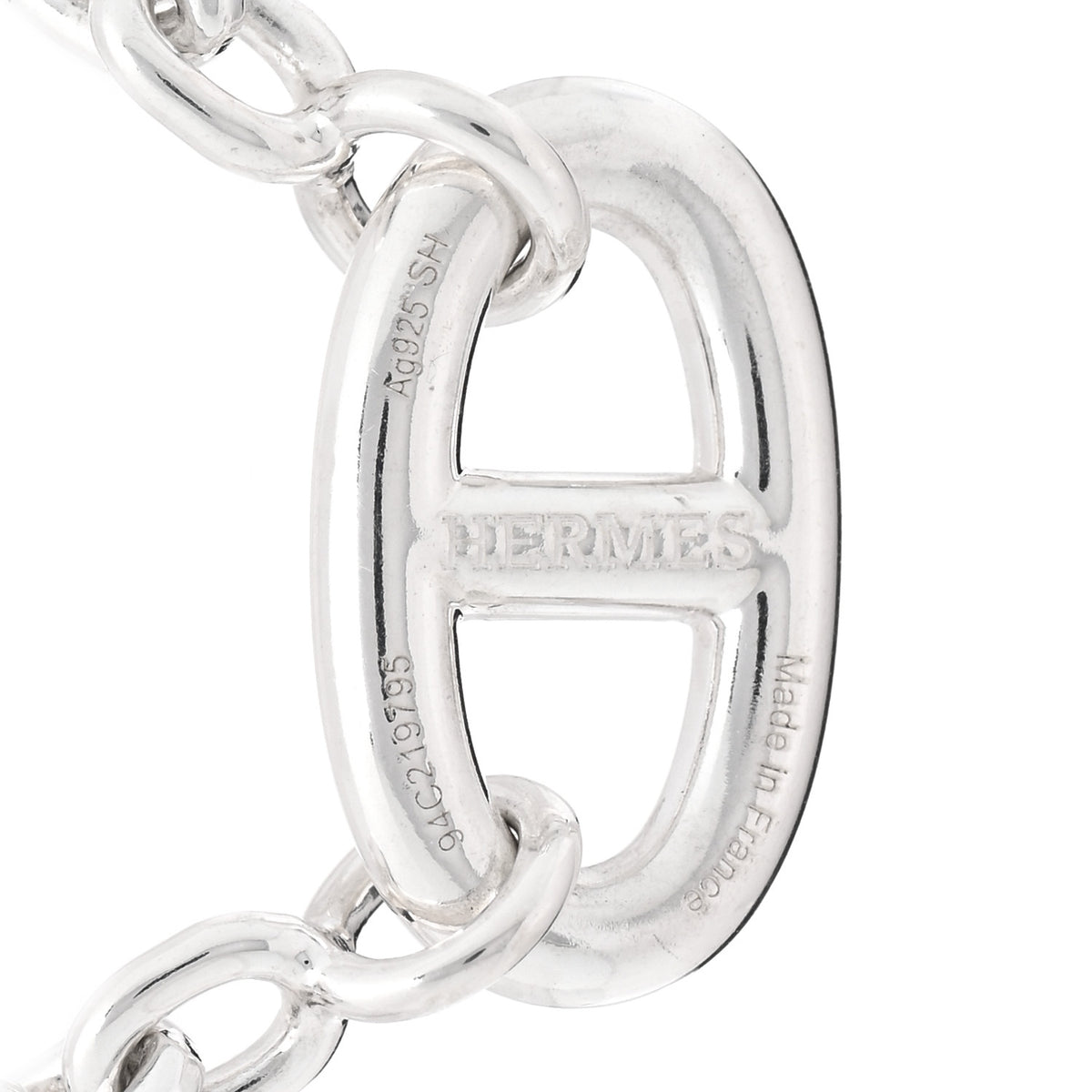 Hermes Sterling Silver Farandole Bracelet SH 3 of 4