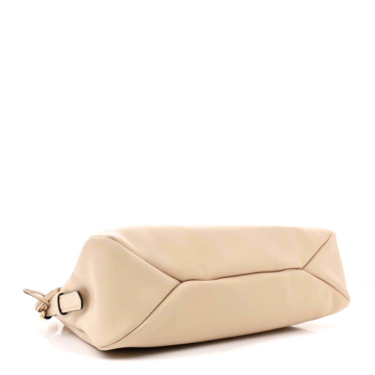 Prada Soft Calfskin Large Aimée Shoulder Bag Travertine 4 of 11