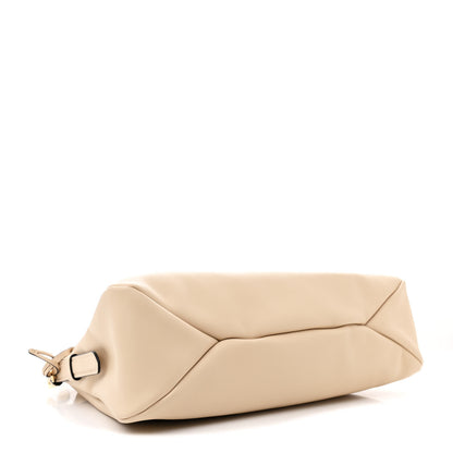 Prada Soft Calfskin Large Aimée Shoulder Bag Travertine 4 of 11