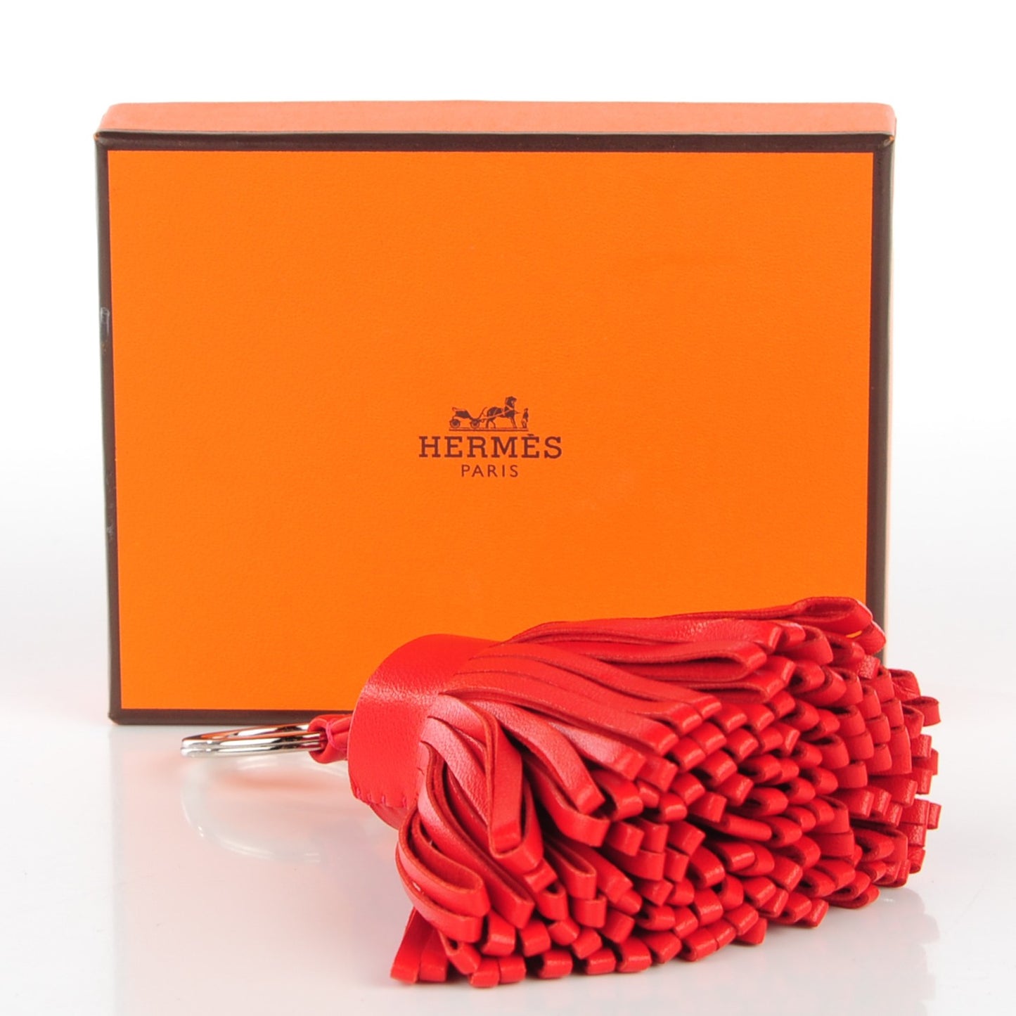 Lambskin Carmen Tassel Key Holder Rouge Casaque