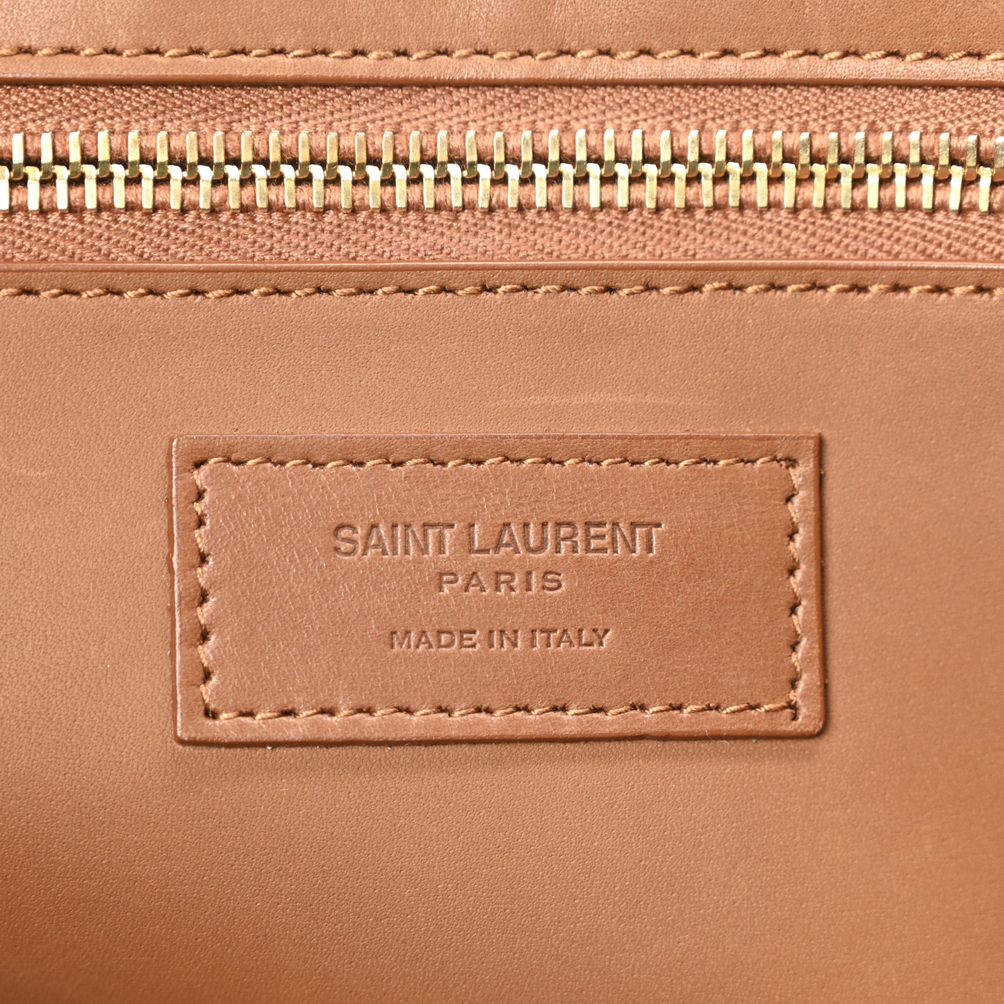 Raffia Linen Calfskin Rive Gauche Tote Naturale Brown