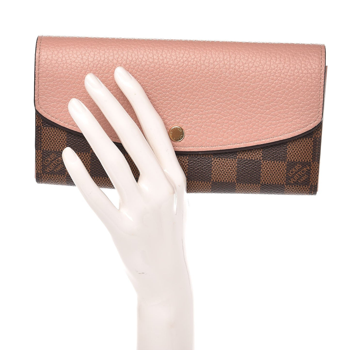 Damier Ebene Normandy Wallet Magnolia